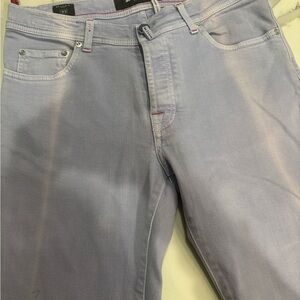 Kiton Men's Soft Lavender Jeans